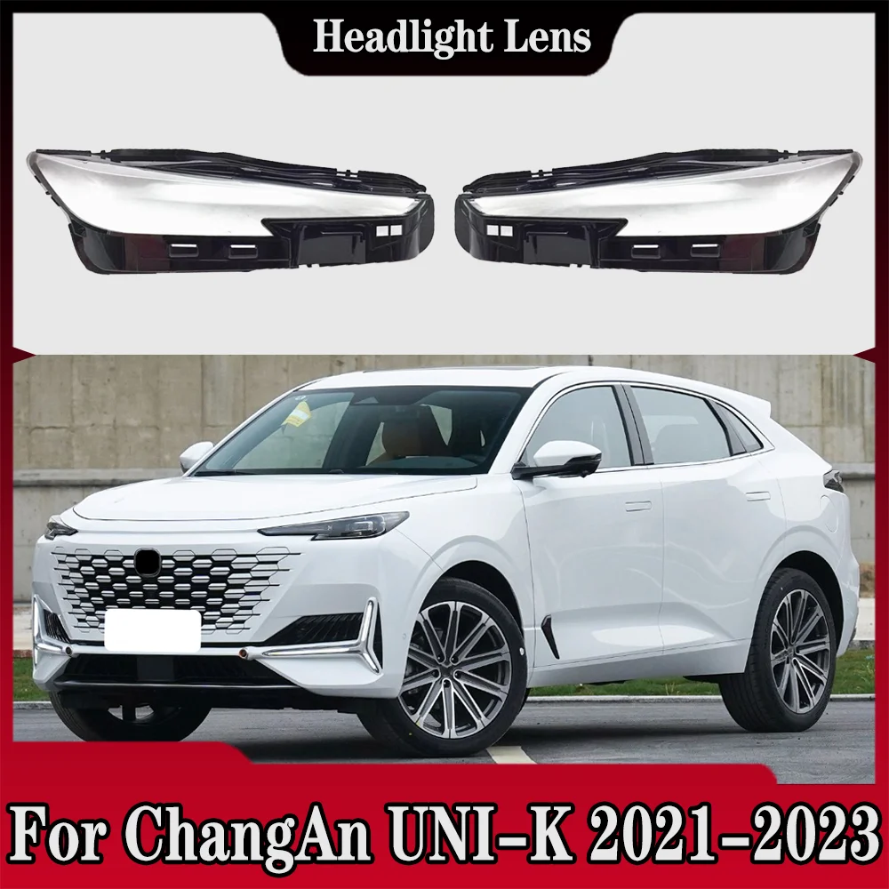 

For ChangAn UNI-K 2021 2022 2023 Headlight Lens Cover Transparent Lampshade Headlamp Shell Plexiglass Auto Replacement Parts