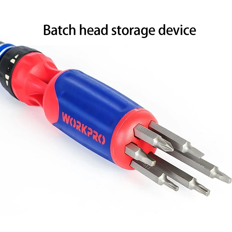 Ratcheting Screwdriver Set 12 in 1 with Double Ended Heads, Forward and Reverse Manual Driver with Secure Grip for high quality