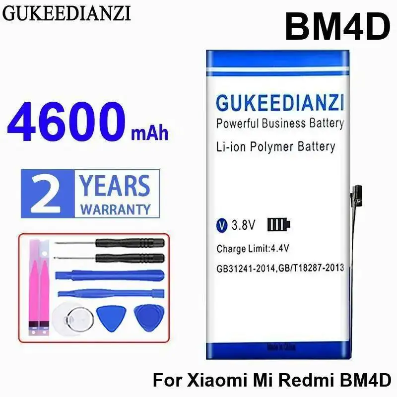 

Environmentally Friendly Mobile Phone Battery For Xiaomi MI Redmi BM4D 4600Mah