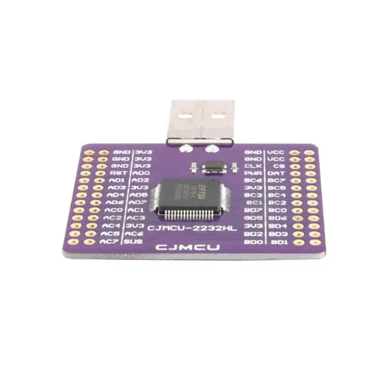 

FT2232HL Dual Channel USB to UART/FIFO/SPI/I2C/JTAG/RS232