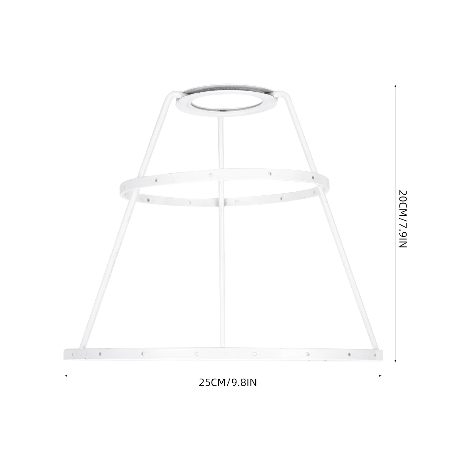 

Iron Lampshade Frame Diy Table Light Rack Durable Rustproof Lamp Holder For Home Decor Chandelier Bracket Frame For Diy Ceiling