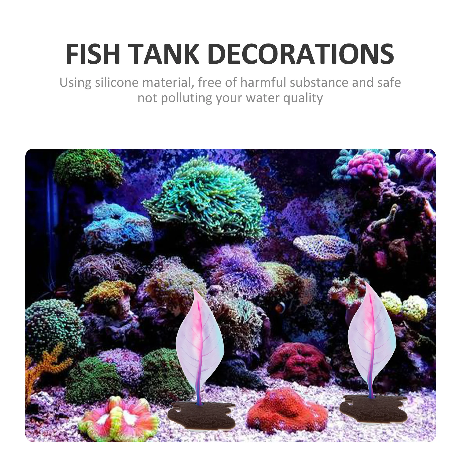 

High Realistic Simulated Aquatic Plant Coral Betta Hammock Bed Tank Aquarium Decoration Suction Cup Betta Leaf Fish Breeding