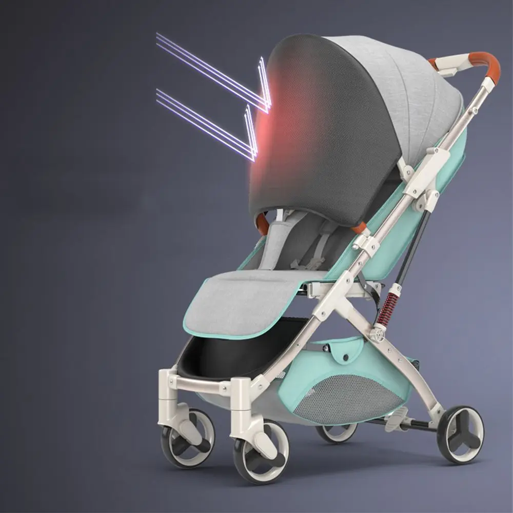 Stroller Accessories Elastic Band Canopy Cover Sun Hood Pushchair Cap Baby Stroller Sun Visor Sunshade Cover Carriage Sun Shade