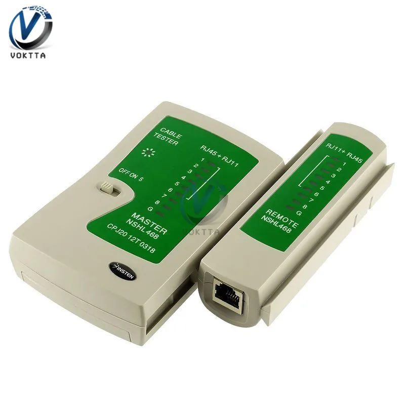 Imagem -04 - Testador de Rede Cabo de Rede Testador Lan Cabo Rj45 Rj11 Rj12 Cat5 Cabo de Rede Testador Detector Rastreador Kit Ferramenta Teste Remoto