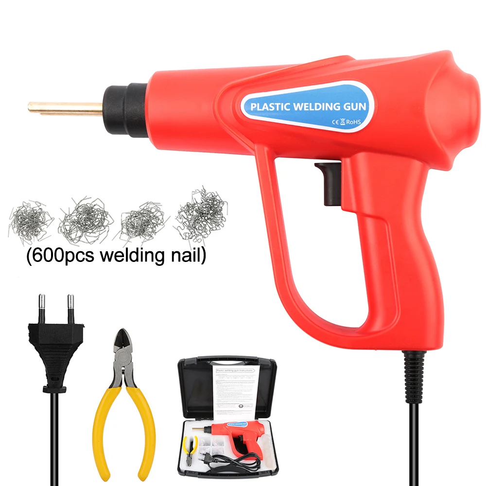 

70W Plastic Welder Gun Hot Stapler Welding Tool Soldering Iron for Plastic Staple PVC Repairing Machine Car Bumper Repair Tool