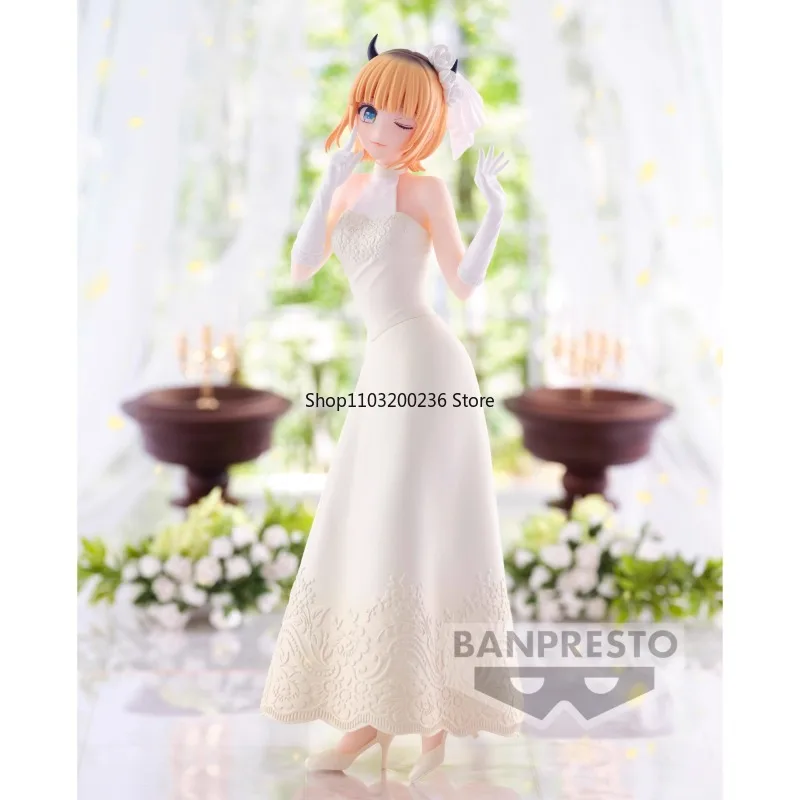 Bandai Original OSHI NO KO MEM Wedding Dress Ver. Anime Action Figure Desktop Ornaments Model Kids Gift