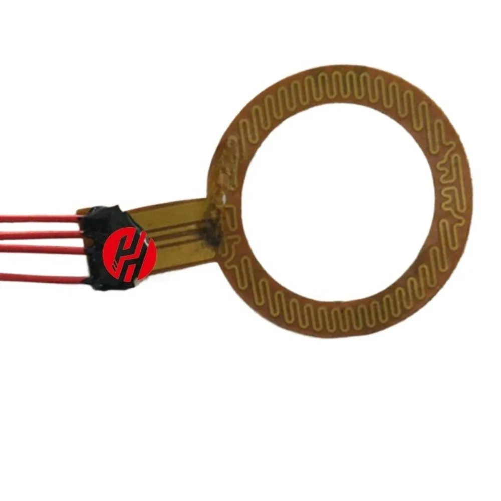 Round Ring ODxID 8-60mm 12V/24V Eeletric Polyimide/PI Film Heater Heating Pad Element With Adhesive For Warm 3D Printer