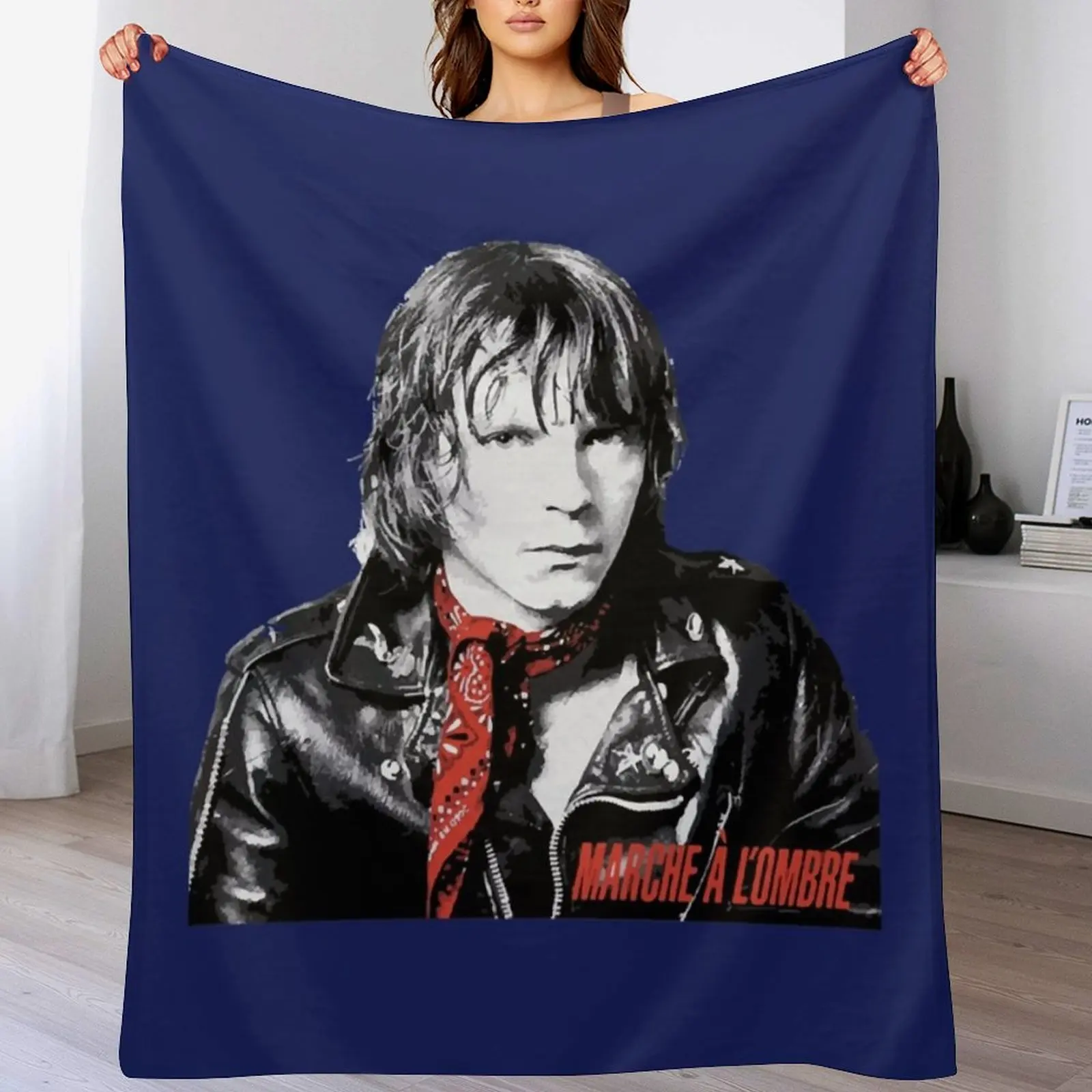 Classique Vintage Renaud France Bel Homme Dr?le classique Throw Blanket Versatile Cozy Throw Blanket for All Occasions