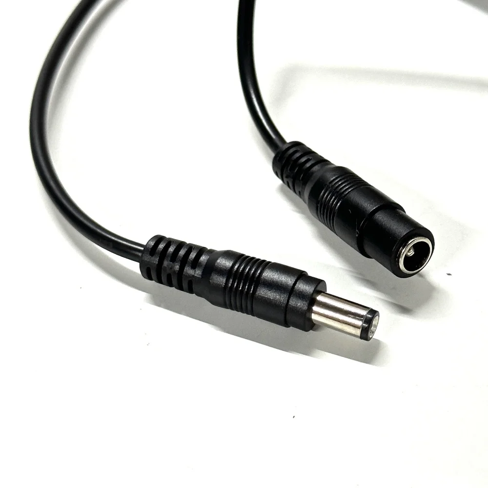 3M 5M 10M 15M 20M 30M DC12V Power Extension Cable 5.5mm*2.1mm Male To Female Connector For LED Lamp CCTV Security Camera