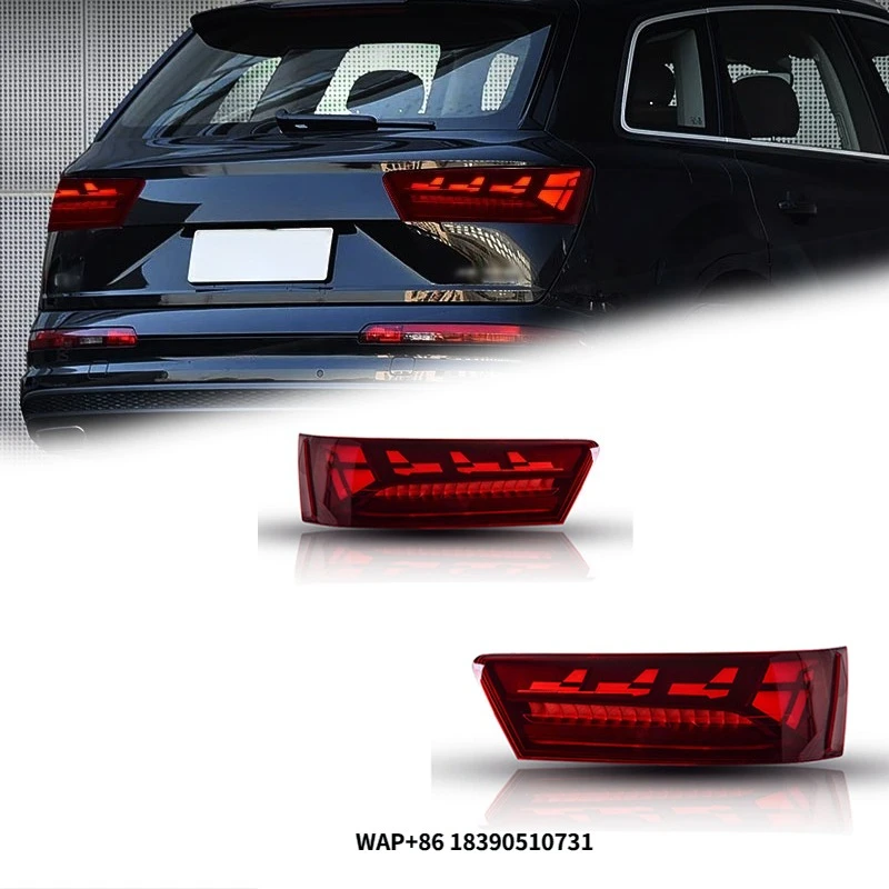 

FT Car Lights for Q7 LED Taillights 2016-2019 Upgrade LED Tail Lamp Dynamic Turn Signal Light Car Taillights Assembly