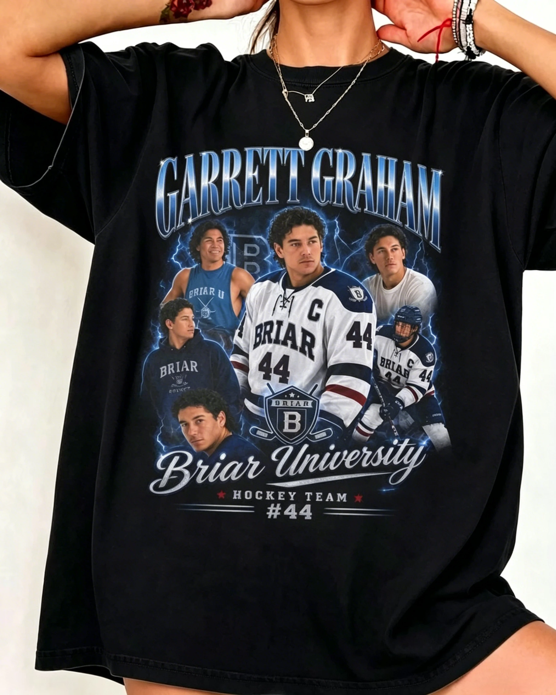 TV Off Campus Briar Garrett Graham Graphic 2026 T-Shirt Baumwolle Herren- und Damen-T-Shirt Tour Y2k Fans Casual Beliebtes T-Shirt