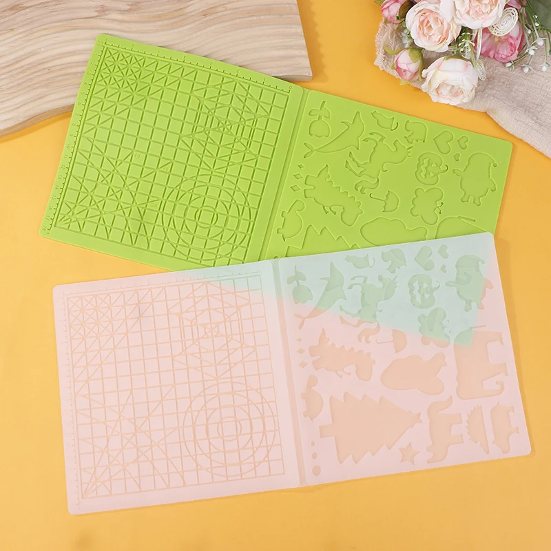 Tappetino in silicone per penna da stampa 3D Tappetino per modello di disegno creativo fai-da-te con strumenti artistici per manica da dito resistente al calore Regalo di Natale per bambini