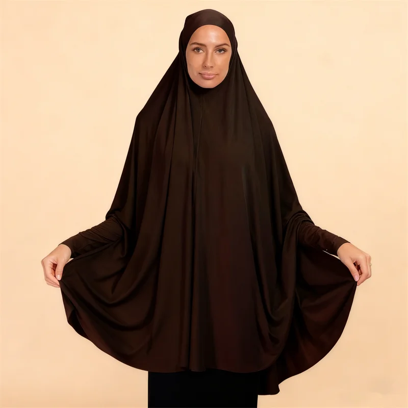 

Мусульманский большой химар, женский хиджаб, верхняя молитва, Абая, никеб, шарф, исламский халат, платье бурки, никаб, арабский, Рамадан, поклонение