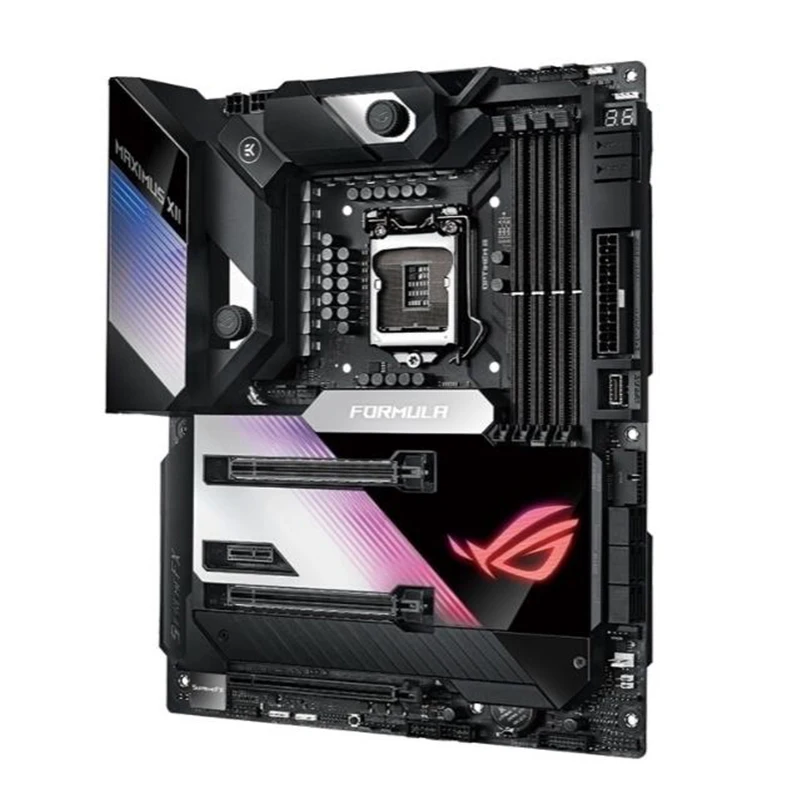 For ROG MAXIMUS XII FORMULA Motherboards LGA 1200 DDR4 128GB ATX Intel Z490 Overclocking Desktop Mainboard M.2 NVME III USB3.0