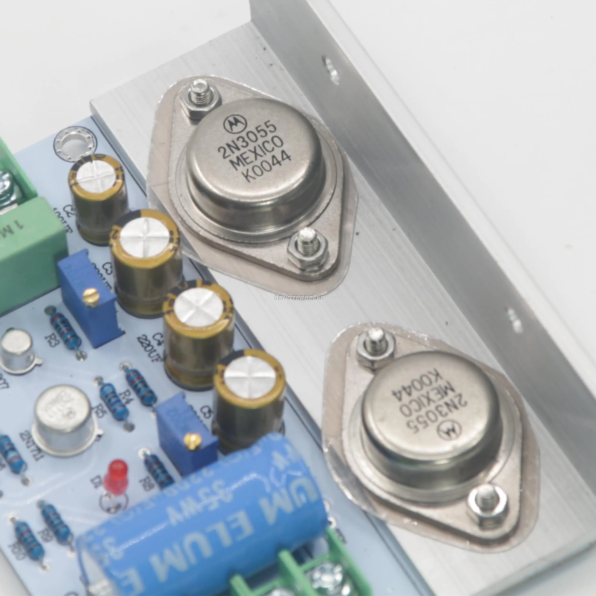 HiFi Classic HOOD JLH1969 مكبر صوت استيريو مجلس كيت 10 واط + 10 واط فئة أ أمبير المجلس