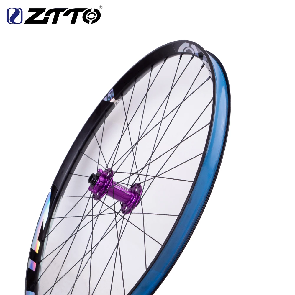 ZTTO MTB Front Wheel DR390 Tubeless Wheelset 27.5 29 32Holes Disc Brake Hub AM DH Wheelset 110 Boost Hub 15x100 Thru 9x100QR