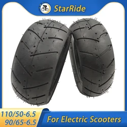 110/50-6.5 90/65-6.5 Tubeless Tire for 11 Inch Electric Scooter Bike City Road Street Widen Tires Good Quality Replacement Parts