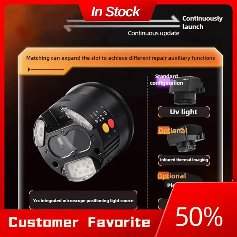 

AT03 Top Integrated Microscope Ultraviolet Curing Lamp Expandable Thermal Imaging+Fan Repair