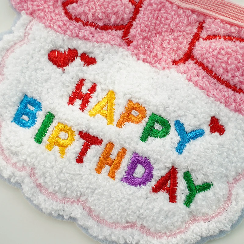 1set Dog Cat 2025 Birthday Happy Suit Scarf Hat Mini Bandana Cute Pet Clothing Adjustable Dress Up Birth Gift Party Supplies ﻿ image 6
