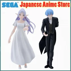 In Stock Original Anime Figure Sega Frieren: Beyond Journey's End FRIEREN LUMINASTA HIMMEL VORIG Action PVC Toys Figurine Model