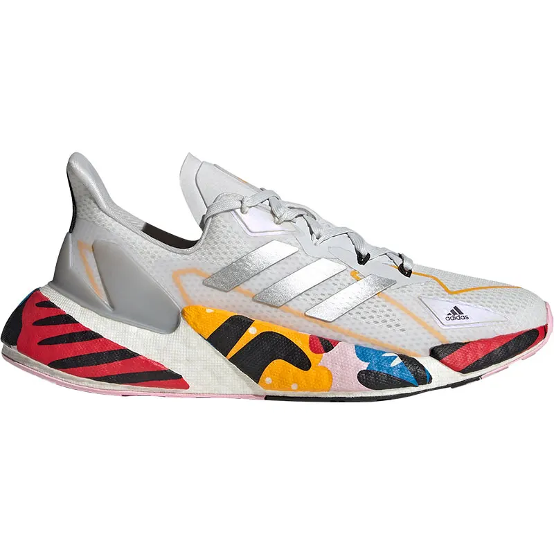 حذاء الجري Adidas Authentic للسيدات ذو الرقبة المنخفضة والمتينة المضادة للانزلاق FX8463