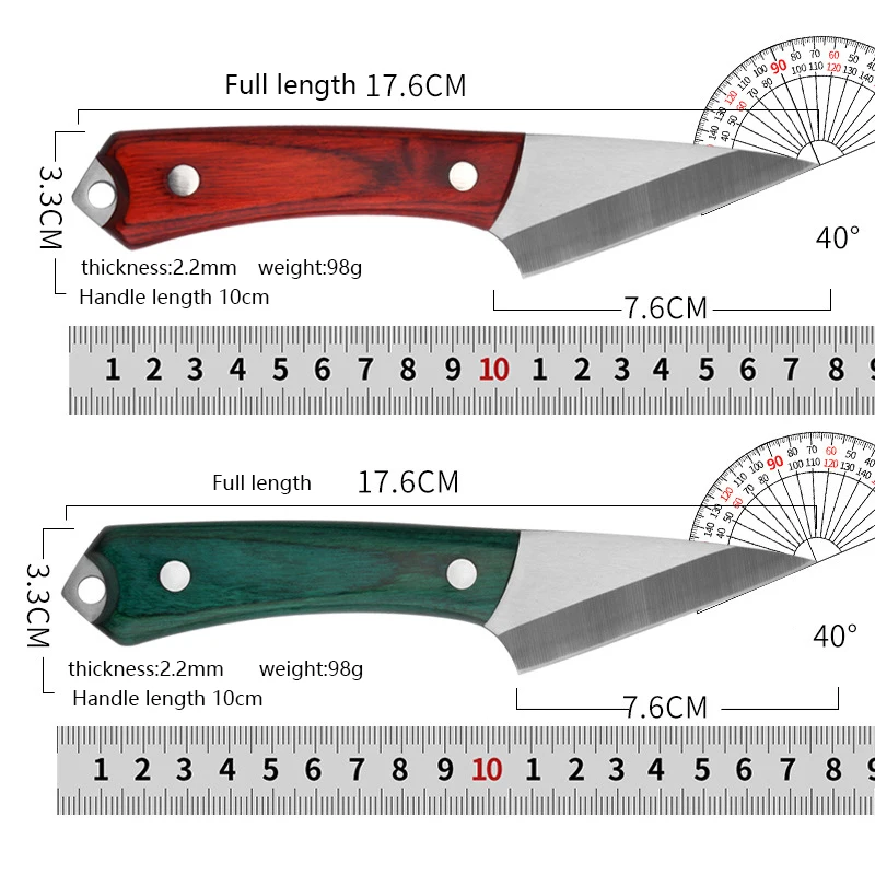 Grafting Knife Grafting Garden Tools Grafting Pruning Knife Professional Garden Fruit Tree Grafting Cutter Wooden Handle Knife
