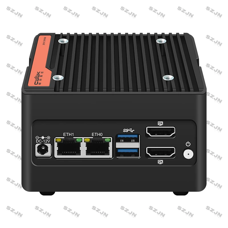 CW-P6 N150 Mini PC DDR5 MAX 48 4x M.2 NVMe Dual Intel i226-V 2.5GbE Dual HDMI 4K Home NAS Server Computer DIY