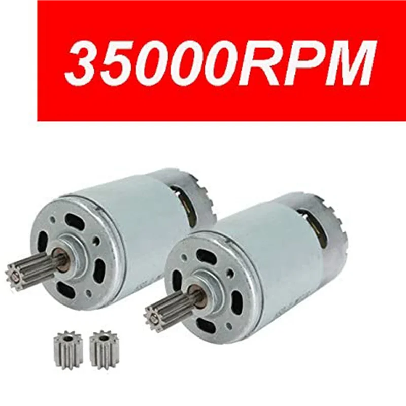 A52T 6X Universal 550 35000RPM Electric Motor RS550 12V Motor Accessories For Kids Car Children Ride On