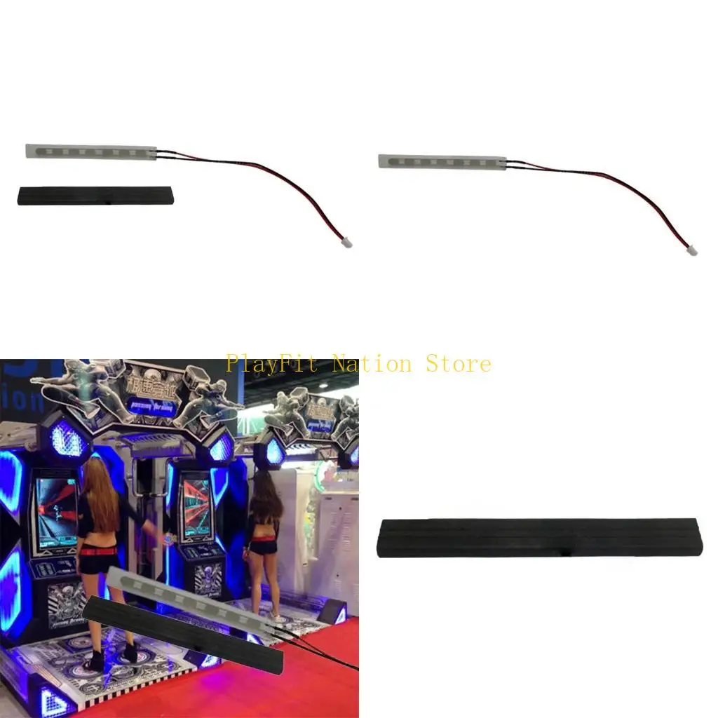 

242F 8PCS Foot Sensing Strip Game Console Hand Bar Dance Machine Hand Dance Foot Switch Dance Machine Strip