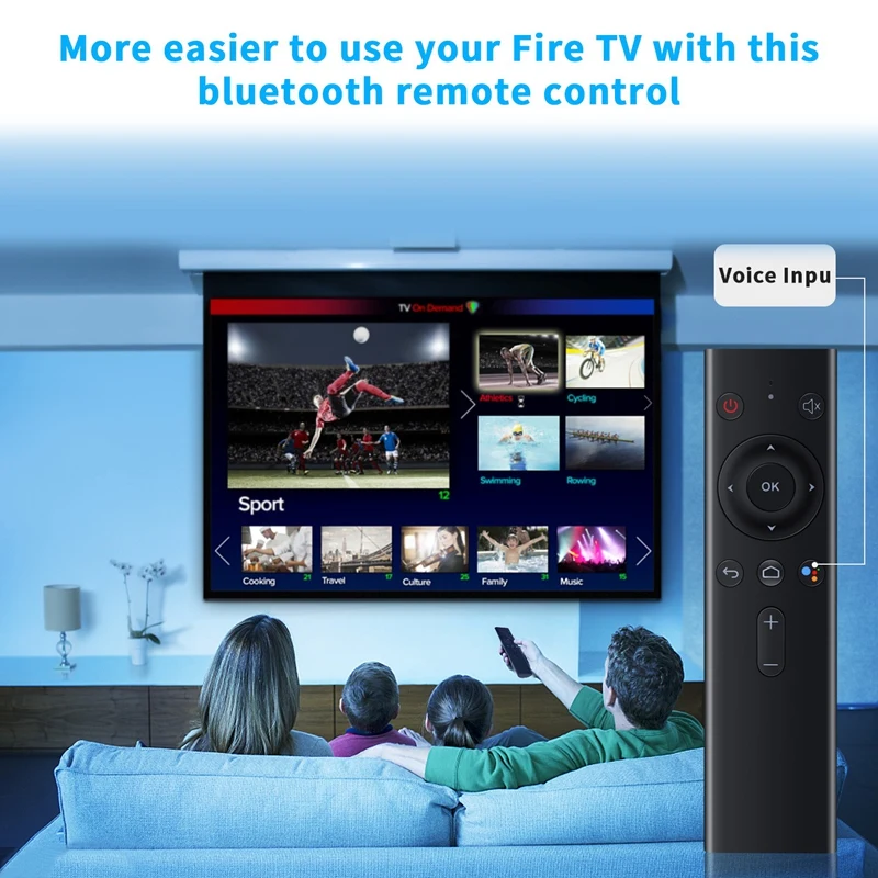 Q8 Bluetooth High Quality Voice Remote Controller Wireless Keyboard New Version For TV Networked Set-Top Box