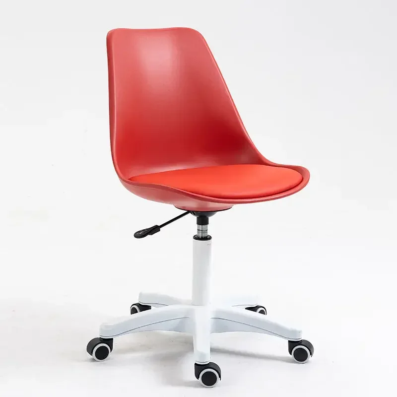 Computer Chair Backrest Office Chair Home Use Long Sitting Comfortable Simple Lifting Swivel Chairs Study Dormitory Room Bedroom