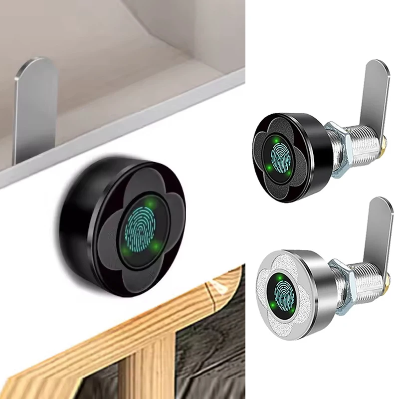 

Customized Cylinder Electronic Intelligent Desk Postal Zinc Alloy Wireless Smart Locker System Fingerprint Cam Lock for Mailbox
