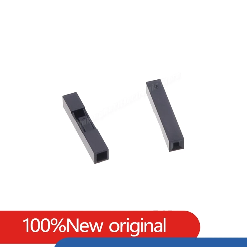 100Pcs 2.54mm 1P/2P/3P/4P/5P/6P~12P Dupont Housing Plastic Shell 1~12 Pin Dupont Connector Dupont Jumper Wire Cable Pin Header