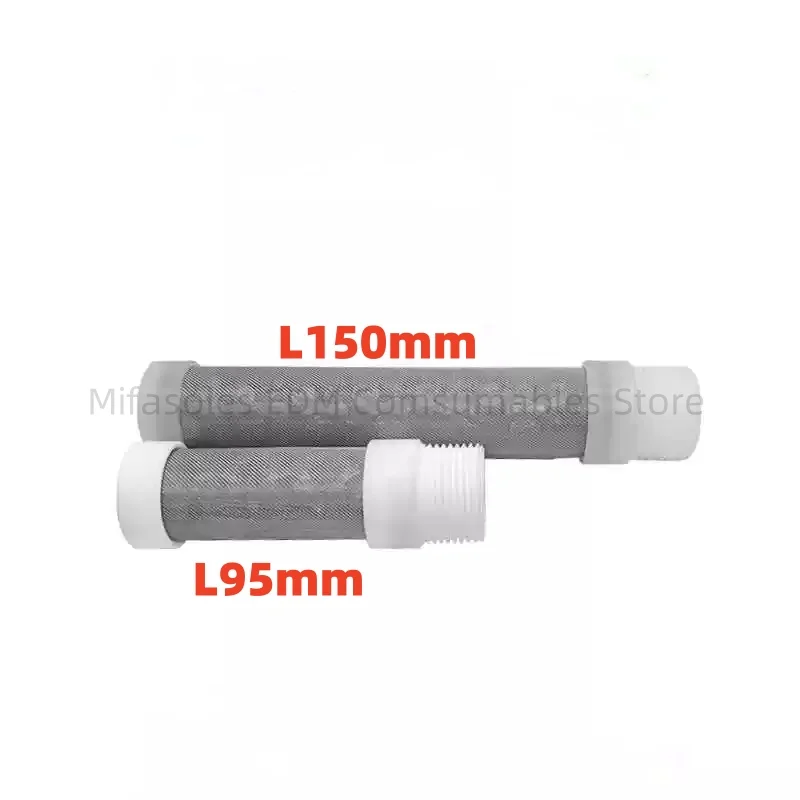 EDM Sieve Filter Plastic 200001997 L95mm 200290693 L150mm For Charmilles Robofil 290,CUT20,CUT30 Series CNC Wire Cut Machine