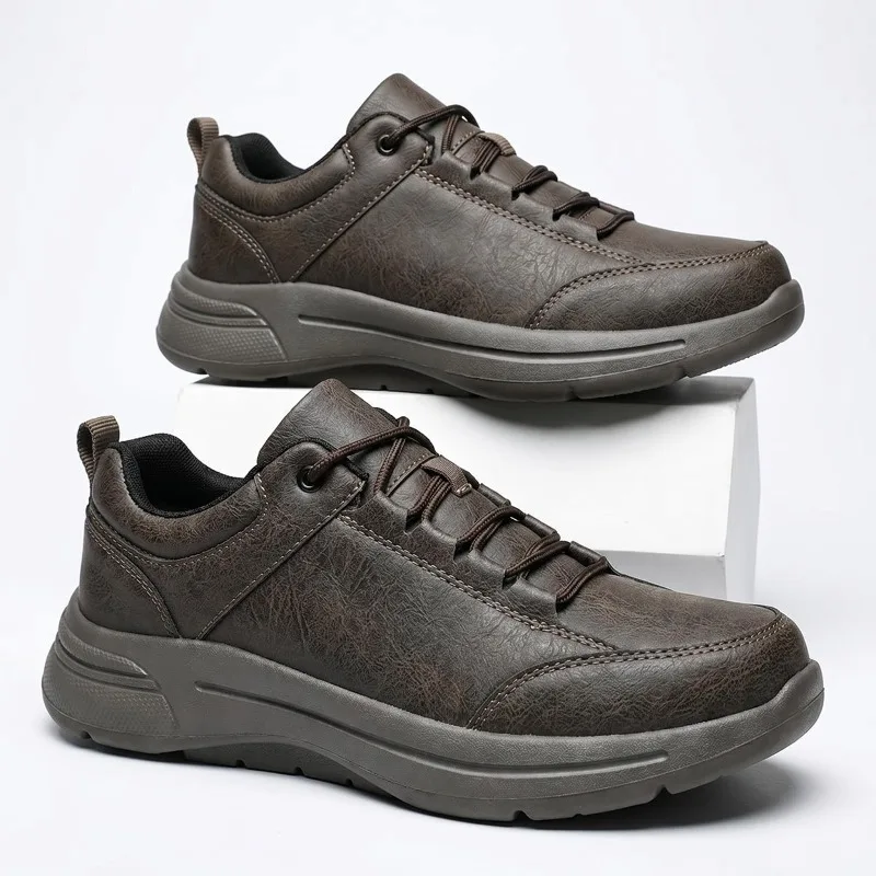 

Men's Outdoor Leisure Shoes Mountaineering Fashion Sports Shoes Anti Slip Lightweight Shoes Comfortable Men Sneakers 2026 New
