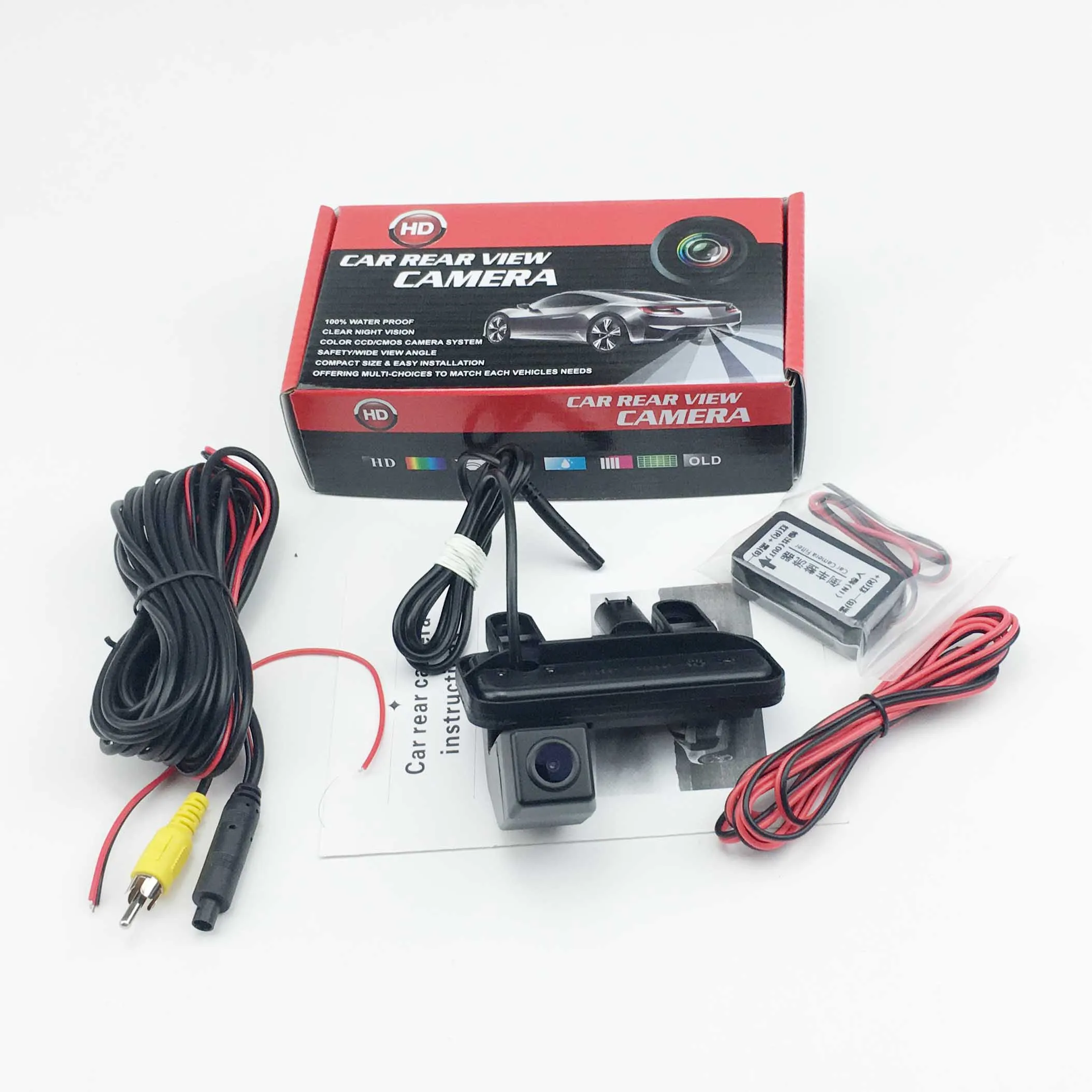 Auto Telecamera Retromarcia Per Benz Classe B W242 W246 B180 B200 B220 2011 2012 2013 2014 2015 2016 2017 2018 Telecamera Posteriore HD CCD 1080 * 720 Retrocamera Auto(A Solid ruler