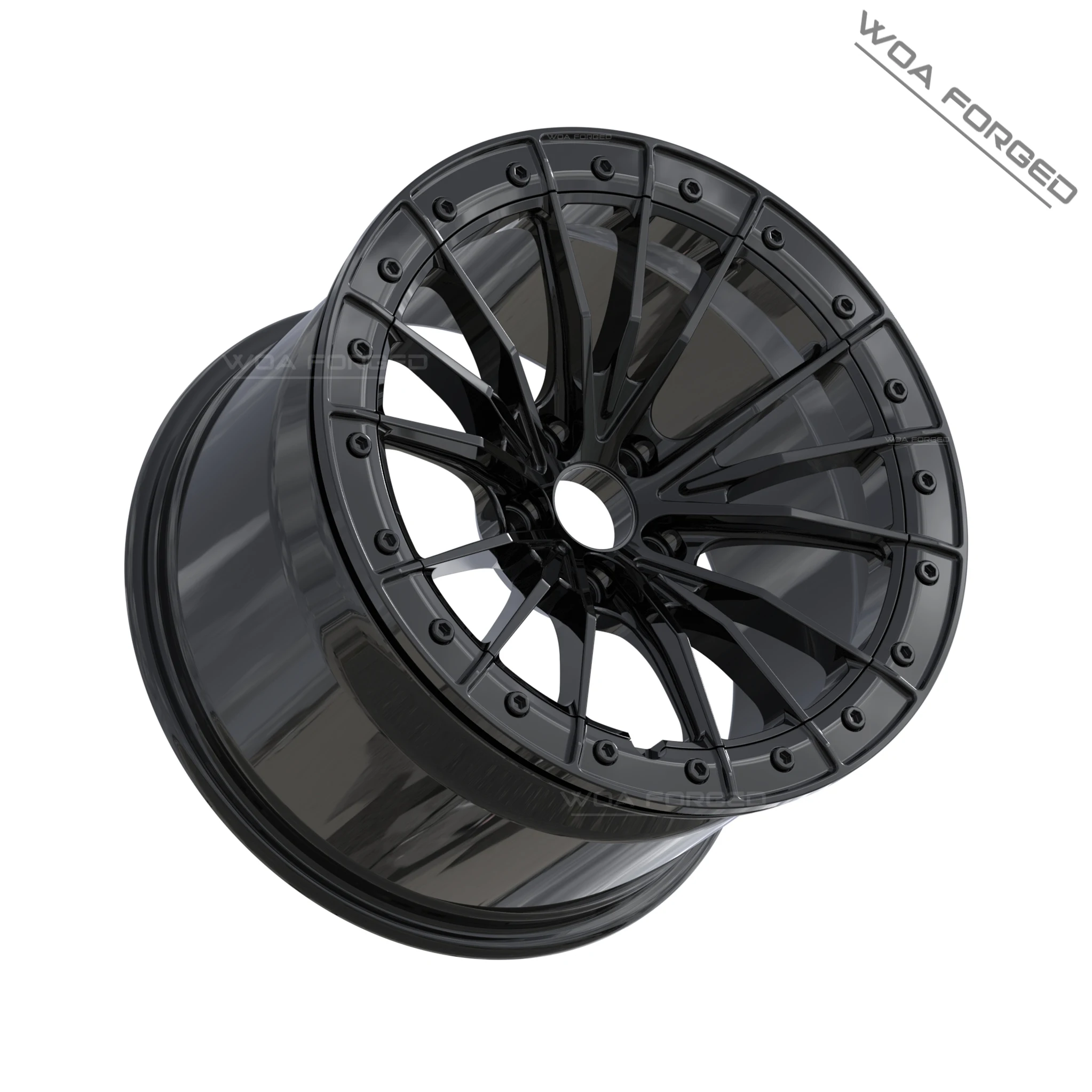 BeadLock عجلة مزورة T6061 5*120 5*114.3 5*112 كروم 17 18 19 20 بوصة لسيارات BMW E92 G80 G87 M2 M3 M4 M5 أودي حافة سباق السيارات