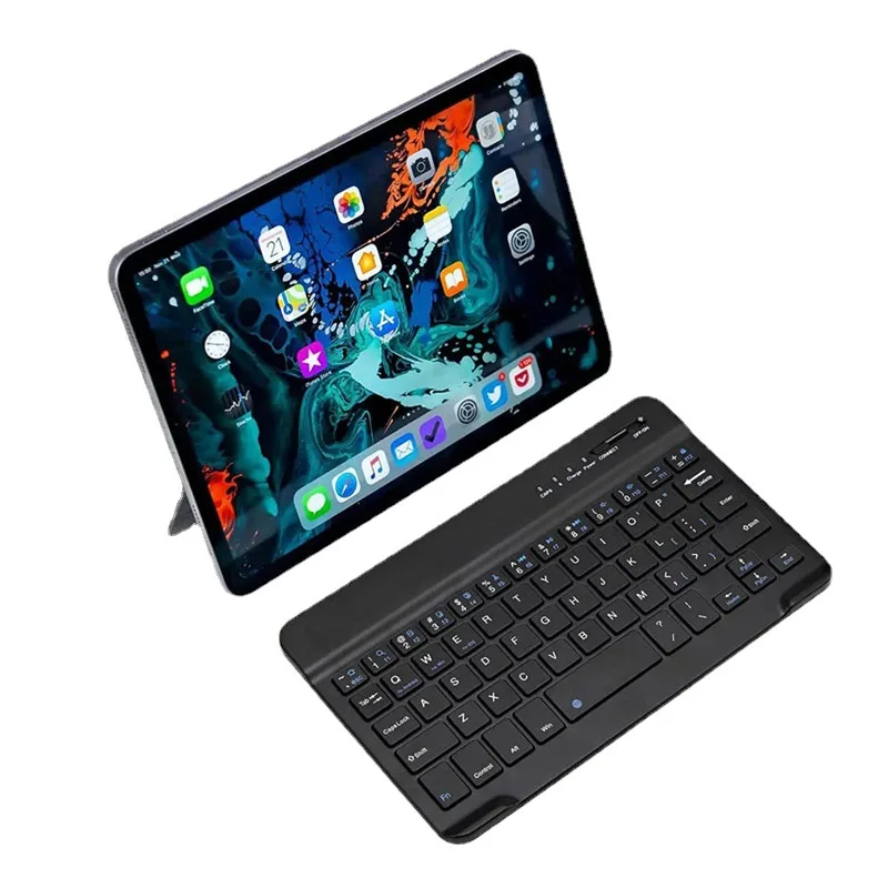 Phablet Computer Three-System Universal Bluetooth Keyboard 7-Inch/10-Inch Mini-Portable Wireless Bluetooth Keyboard