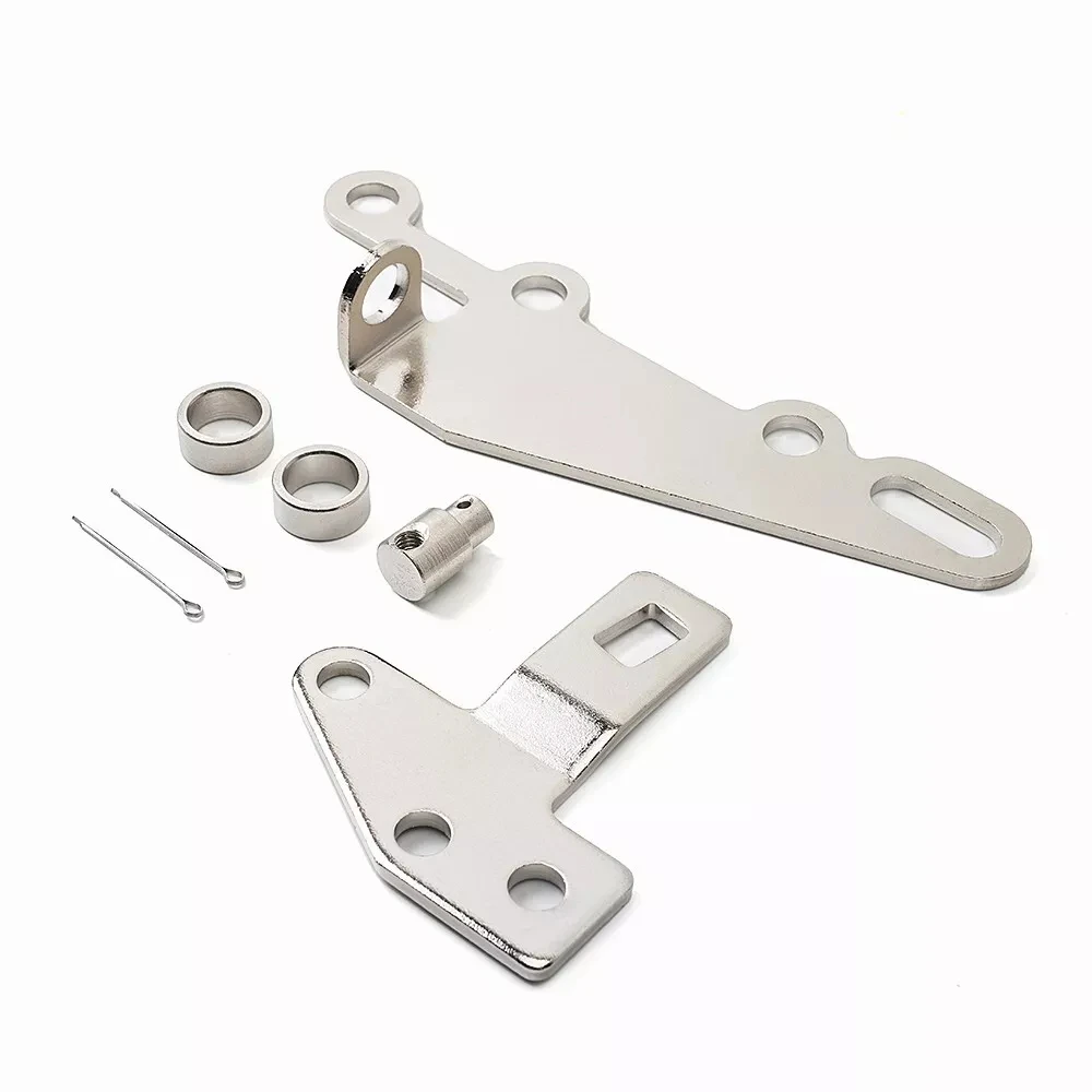 

​New B&M 35498 Cable Bracket Shift Lever Kit for GM TH400 TH350 TH250