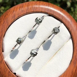 1 Pc Fengbaowu Natural Colombia Raw Rough Pyrite Iron Cross Ring 925 Sterling Silver Fashion Jewelry Gift For Women Men