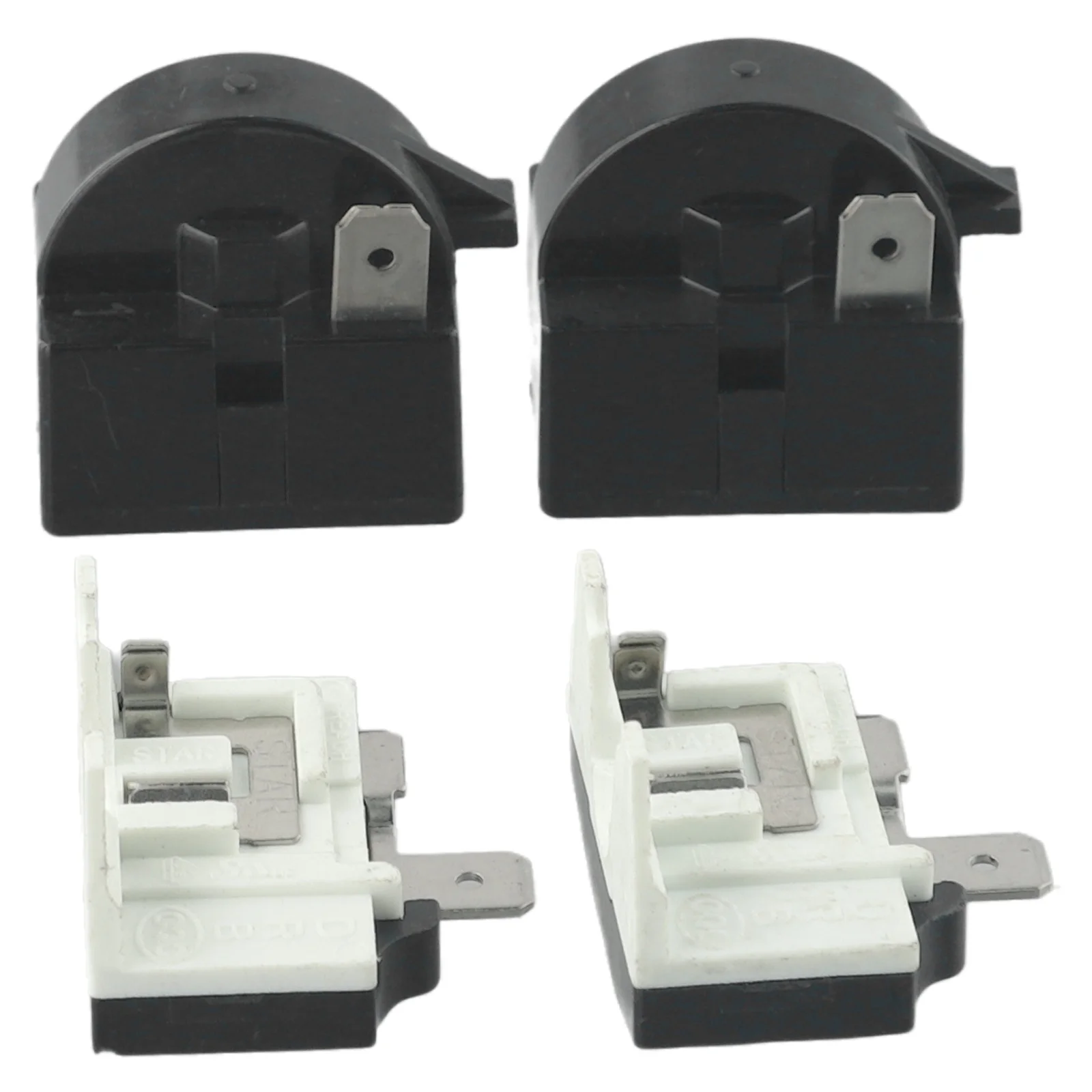 Starting RelayFor Air Conditioning Compressors Refrigerator PTC Start Relay 1/2 Pin 15 Ohm 1/6H Compressor Overload Protector