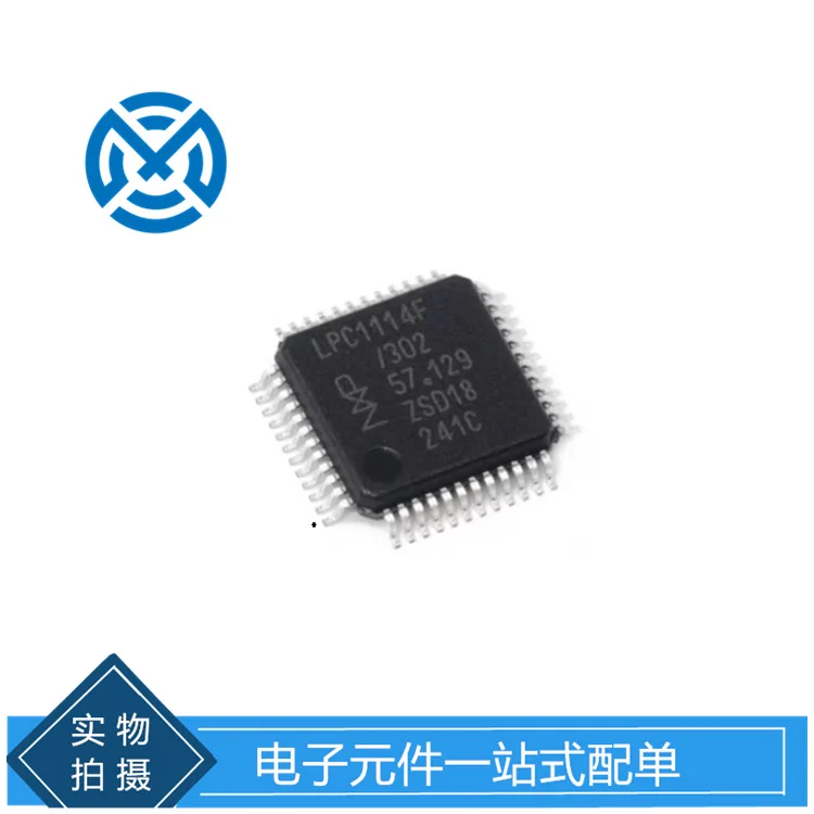 LPC1114FBD48/302 microcontrolador de 32 bits 32K componentes CORTEX-M0 do estoque original