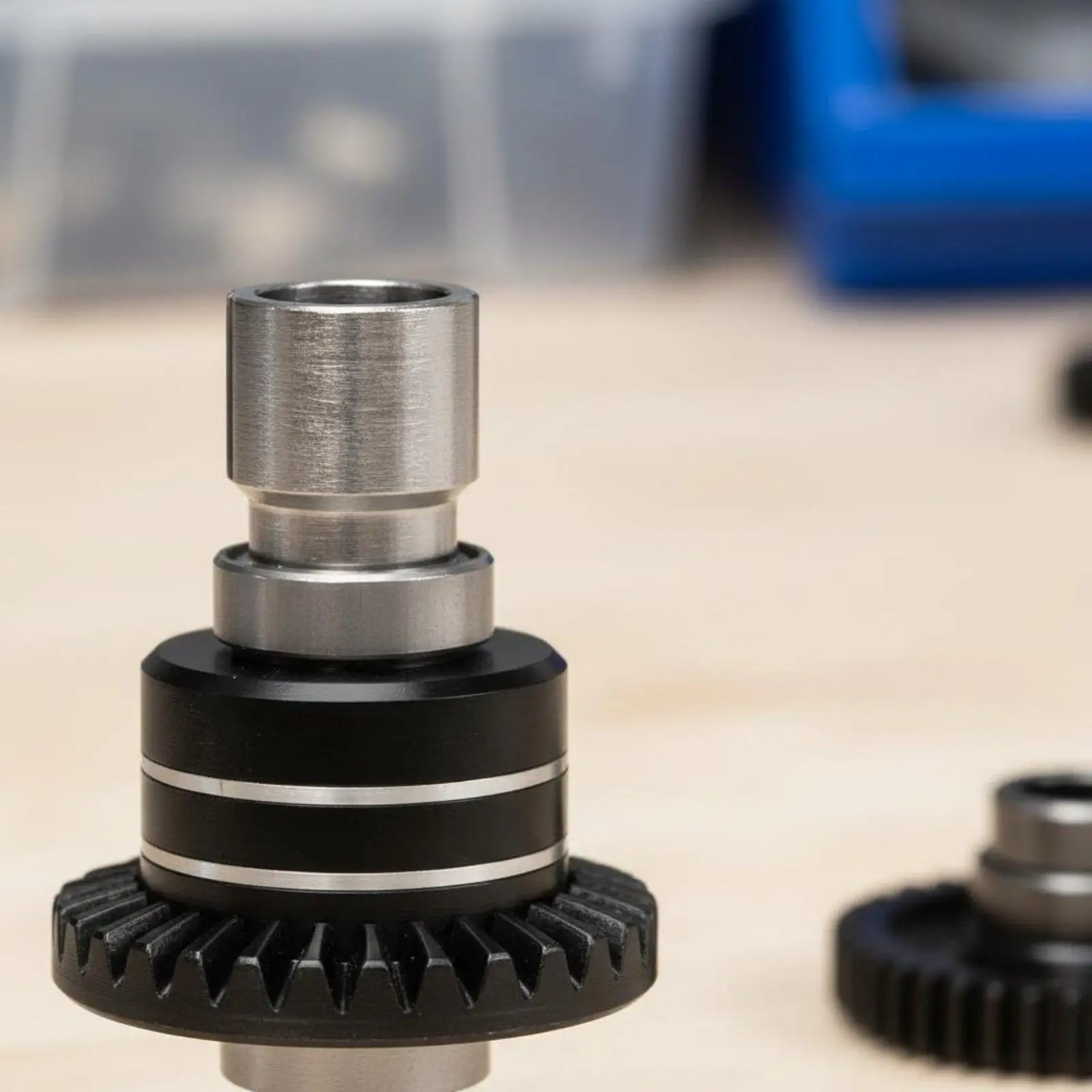 RC Car Differential and Driveshaft Wear-Resistant Resistant Steel Gear Differential Kit High Hardness RC Car Steel Gear Set
