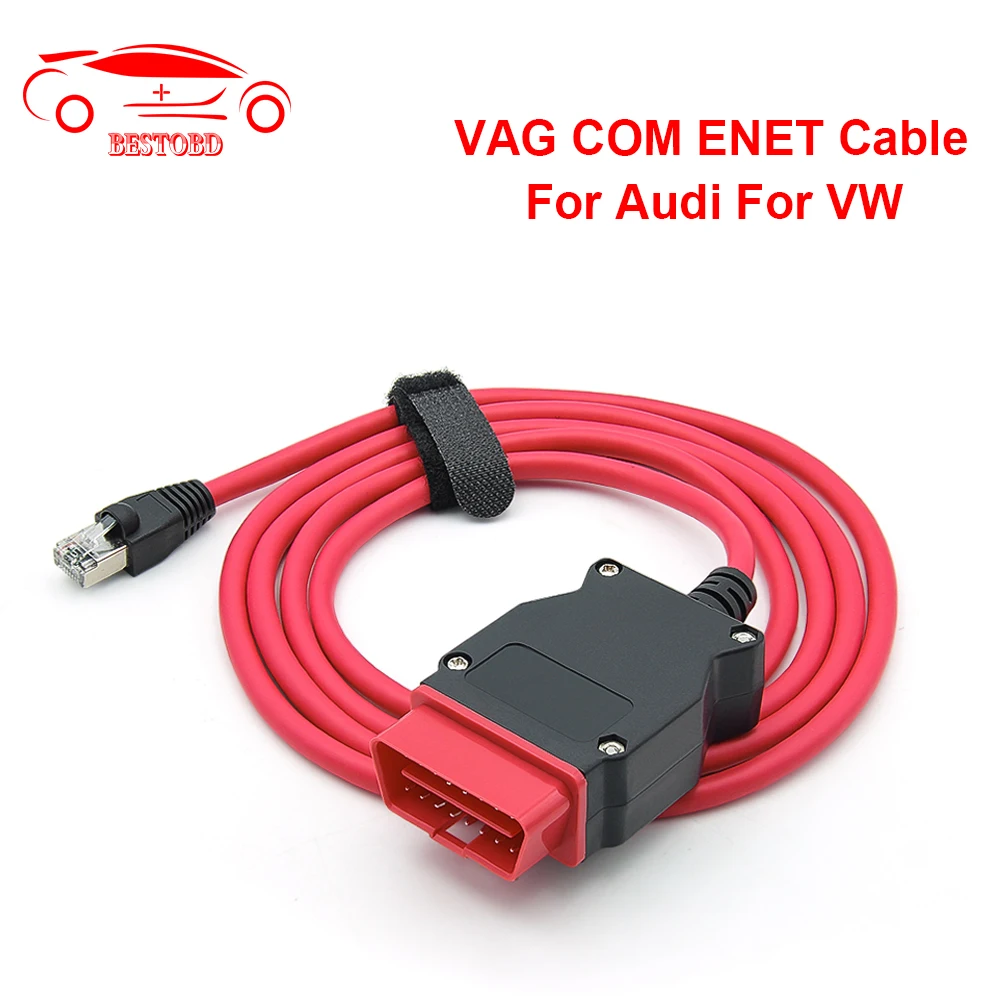 VAG DoIP Cable OBD2 ECU Programmer VAG COM Refresh Hidden Data ENET Ethernet OBDII OBD Auto Tool V12.2 For Audi For VW