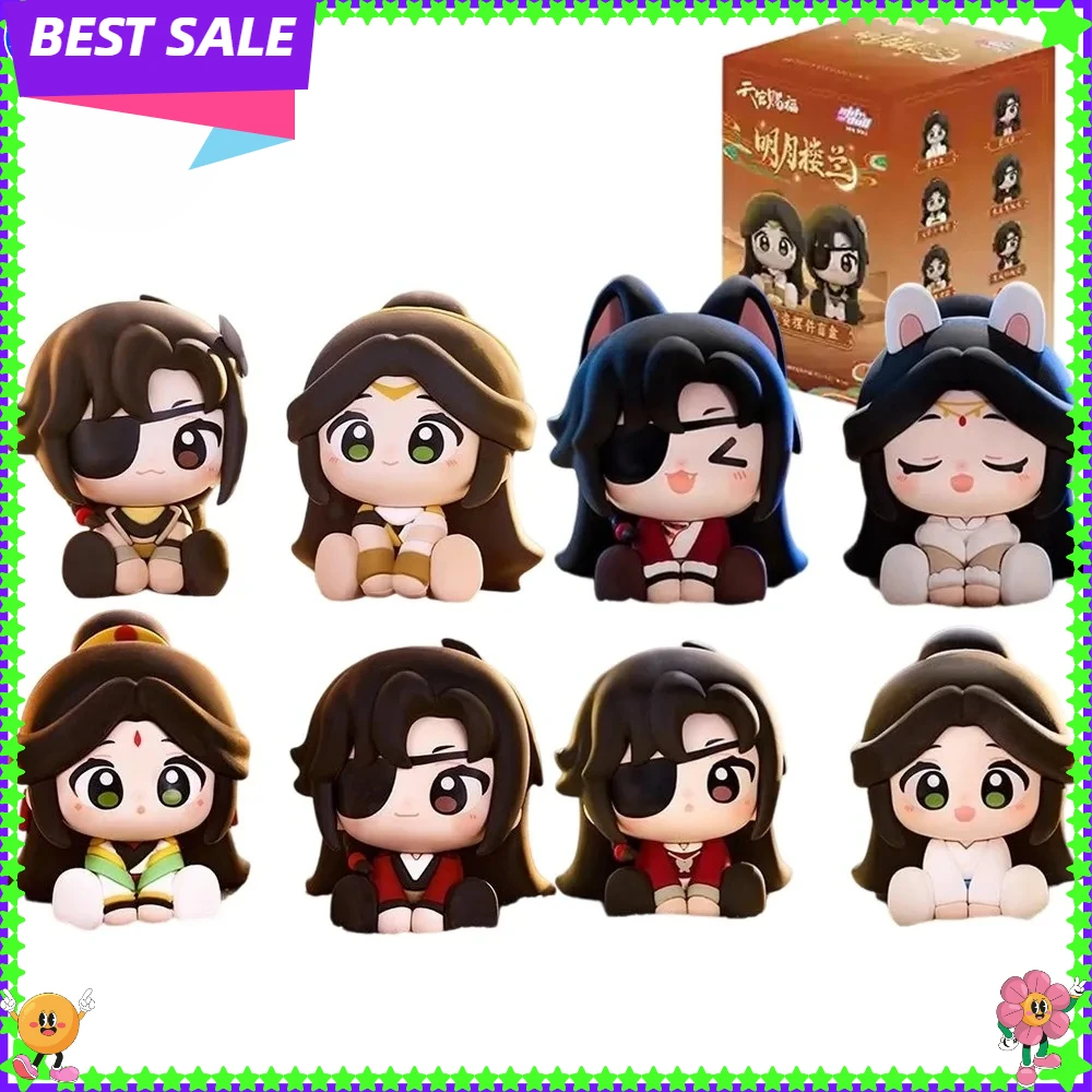 

【В наличии】Mingyue Loulan Series слепая коробка игрушки кукла милый мультфильм Hua Cheng Xie Lian экшн-фигурка аниме подарок