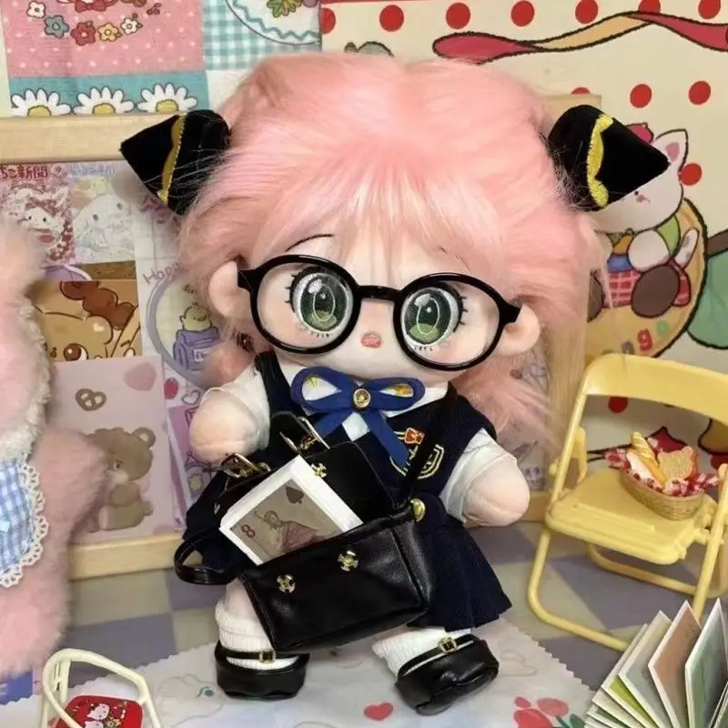 

20cm Cute Spy × Family Anya Anime Plush Doll For Replace Dress Toy Suit Cotton Figure Girl Gift Decorative Ornaments Collection