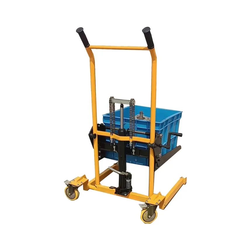 

200kg New Model Hand stacker manual mini forklift hydraulic price