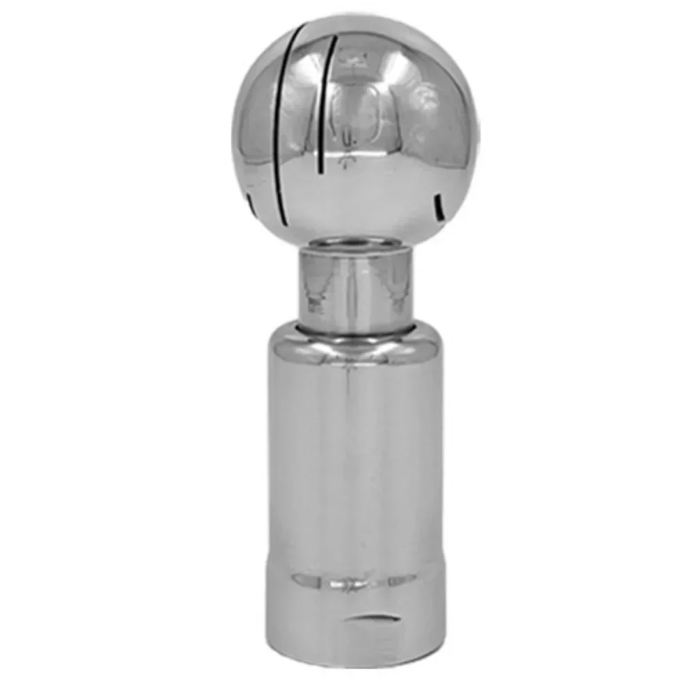 

1/4 дюйма, 3/8 дюйма, 1/2 дюйма, 3/4 дюйма, 1 дюйма, 1-1/4 дюйма, 1-1/2 дюйма, 2 дюйма, BSPT, женский вращающийся на 360 градусов шарик-распылитель из нержавеющей стали 304, 316L, чистка санитарного бака