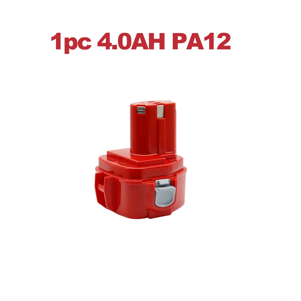 Powtree 12V 3.5Ah/4.0Ah Batterij Voor Makita PA12 Ni-Mh Batterij Voor Makita 1220 1201 1222 1233SA/B1235 192681-5 Power Tool Batterij