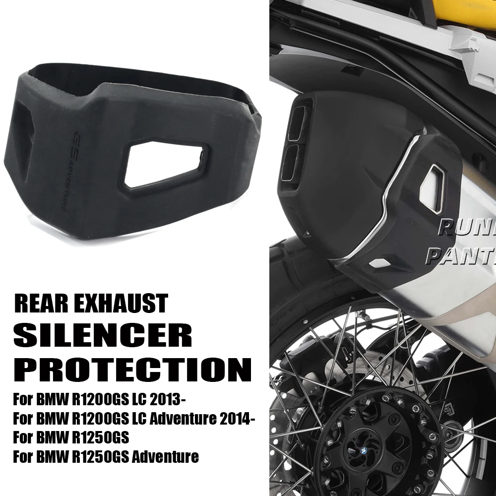 

New For BMW R1250GS R1250 GS Adventure Motorcycle Rear Exhaust Muffler Link Pipe Protector Guard Anti-scald Cover R1200GS LC ADV